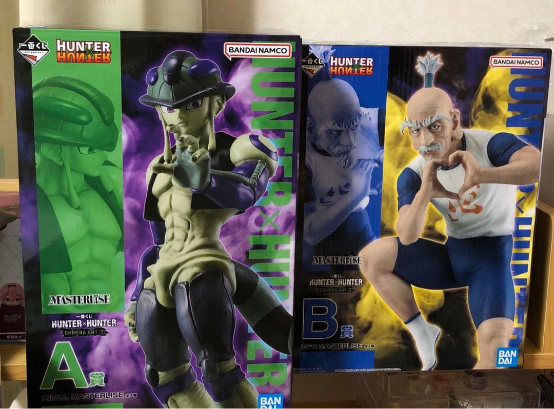 一番くじHUNTER×HUNTER CHMERA ANT メルエム&ネテロ