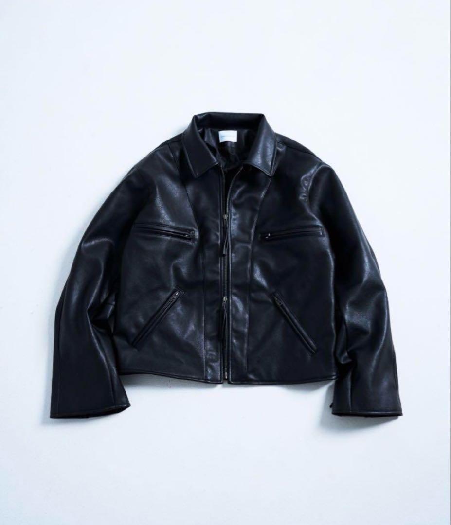 ジャケット・アウター Camphor wood zipped leather sport jacket