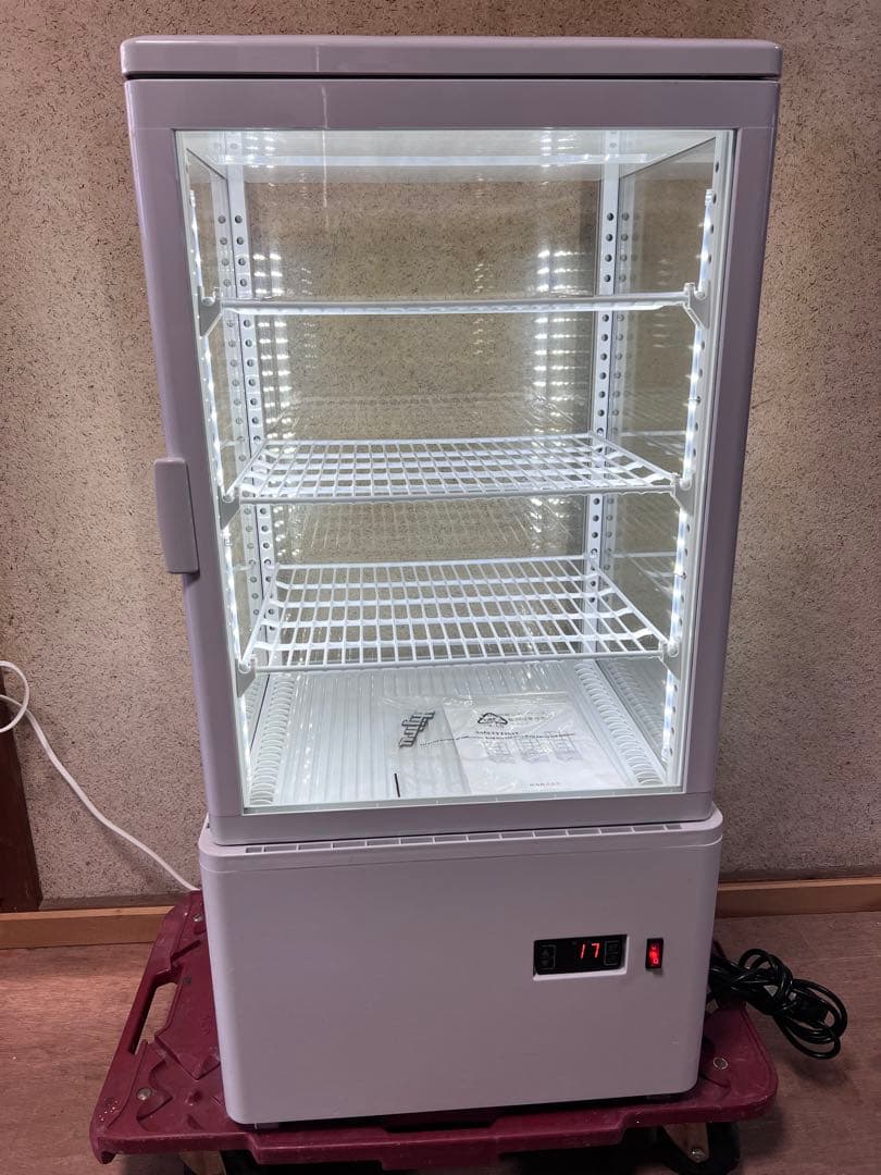 2020年 Hijiru ヒジル 卓上4面ガラス 冷蔵ショーケース　100V