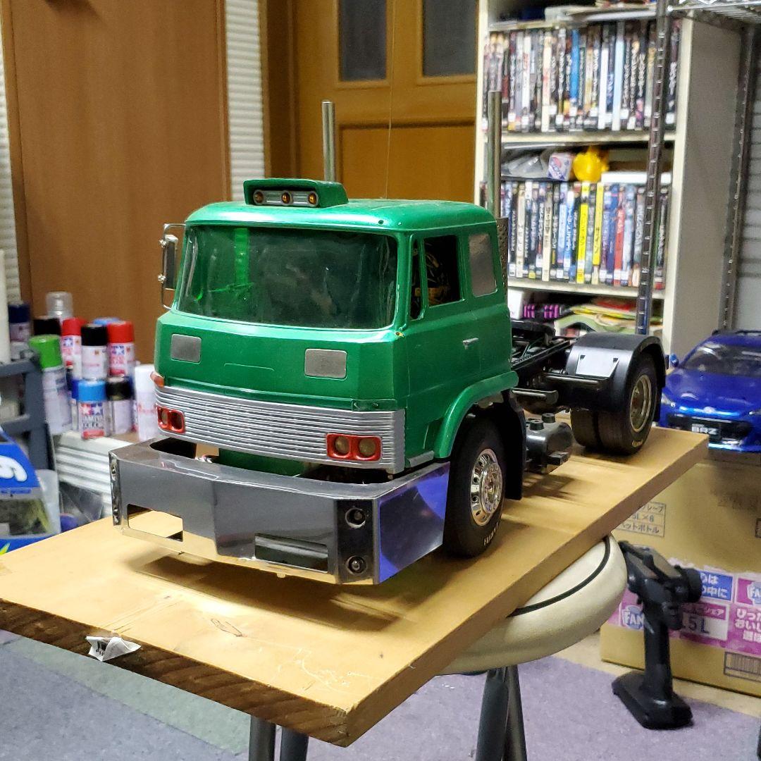 タミヤ　トレーラー　国産車仕様のラジコン