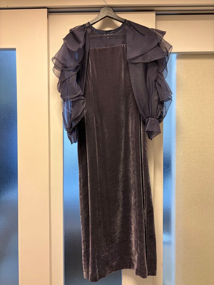 新品　フレイ アイディー　フリルボレロコンビドレス FWFO225508