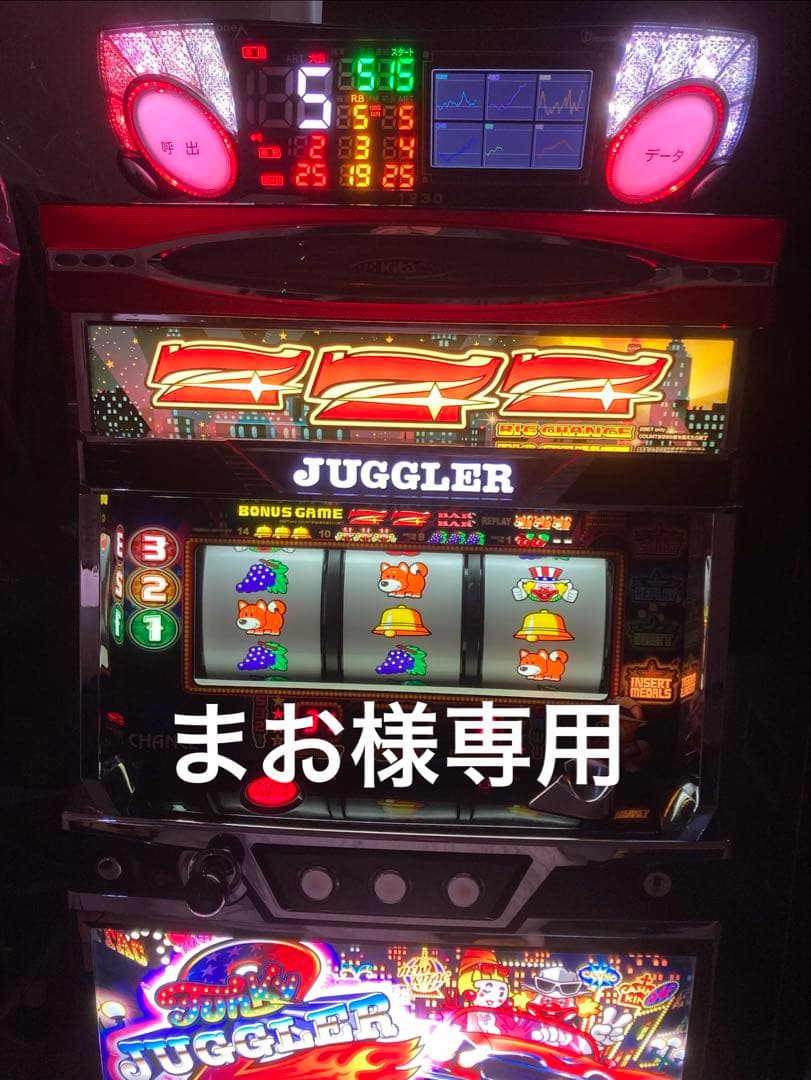 【送料込み】データカウンター付き　ファンキージャグラー2 実機