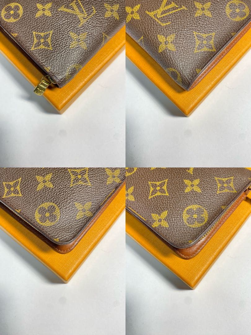 【✨極美品✨】ルイヴィトン モノグラム ポルトモネジップ ラウンドファスナー
