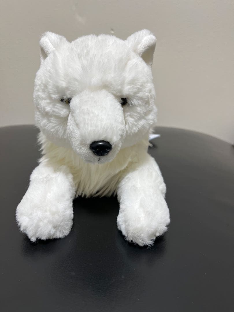 那須どうぶつ王国　ホッキョクオオカミ ぬいぐるみ ヒザオオカミ　Sサイズ