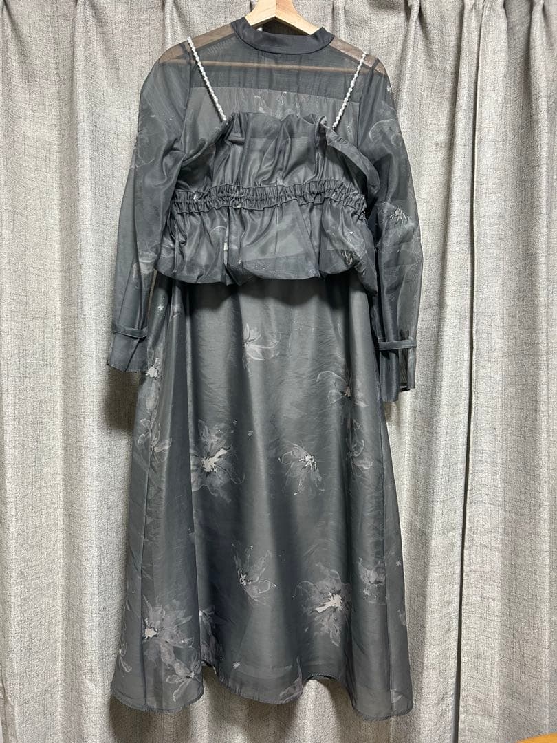 ☺︎pearl shoulder camisole set