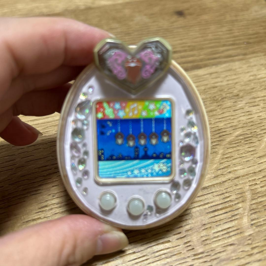d*3様 たまごっちピース　Tamagotchi P's ピンク本体　たまデコピ