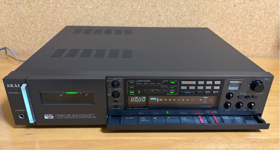 AKAI アカイGX-F91 カセットデッキ 中古　現状品