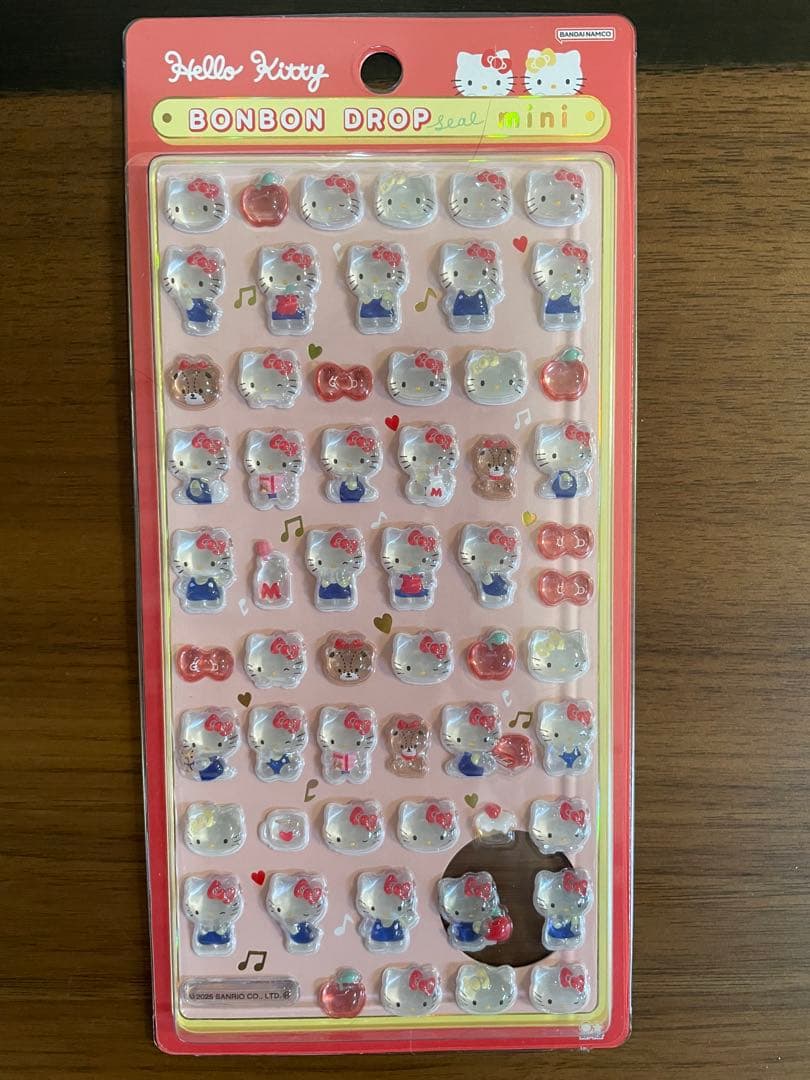 ハローキティ ボンボンドロップミニシール 6パックセット