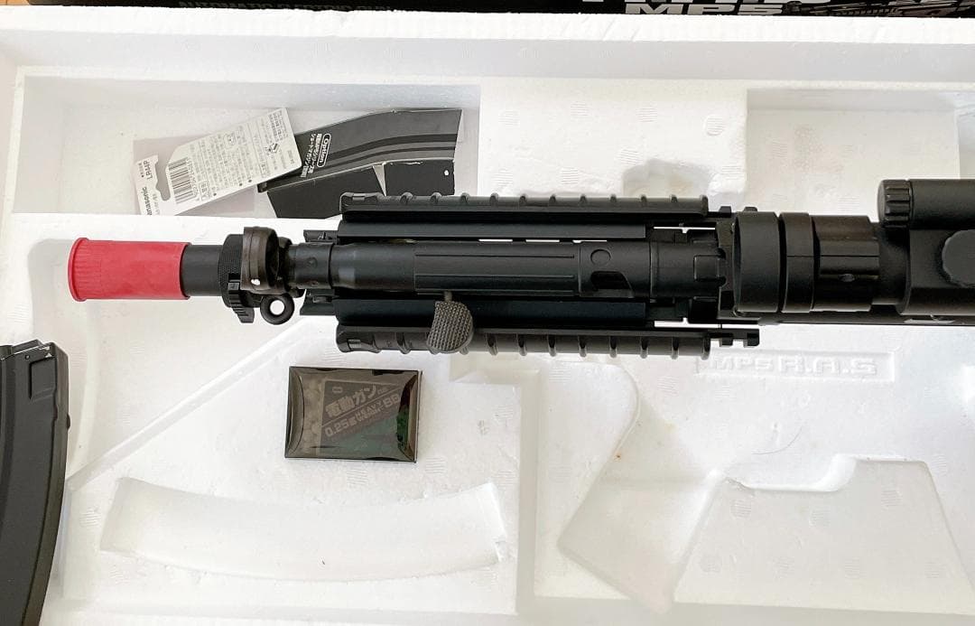 R.A.S MP5 エアソフトガン レッドドット付き
