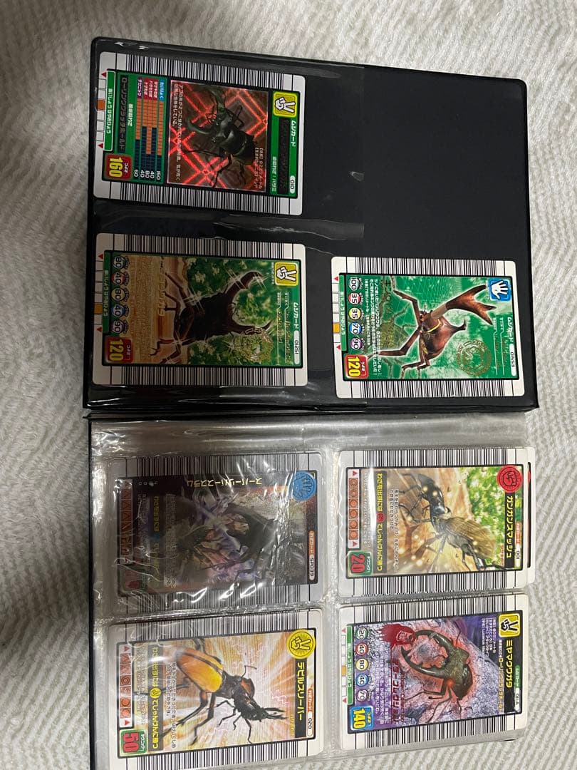 ムシキングコレクションカード　ファイル付き