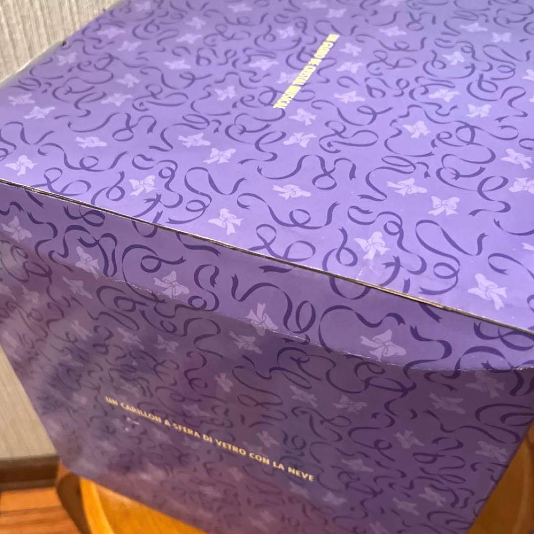 ディズニーストア　わんわん物語Lady&Trumpスノーグローブ　オルゴール付き