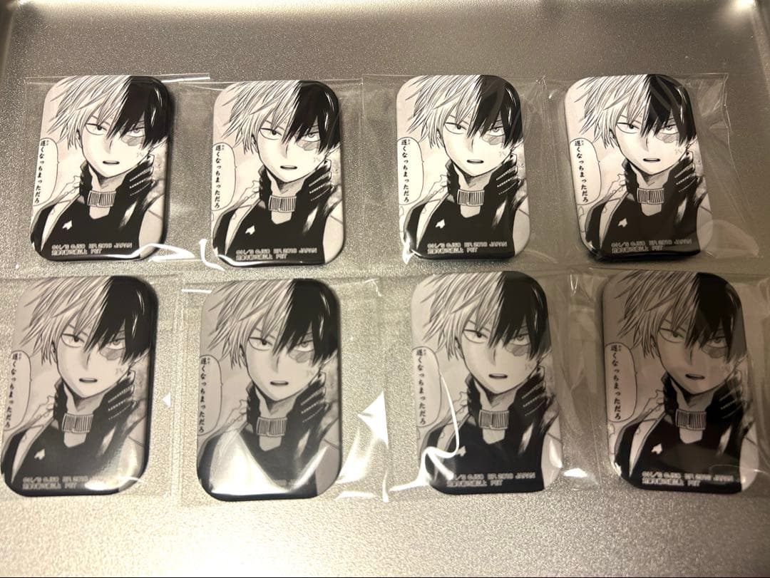 バラ可能　レア品　僕のヒーローアカデミア 轟 焦凍 ジャンプ 50周年 缶バッジ