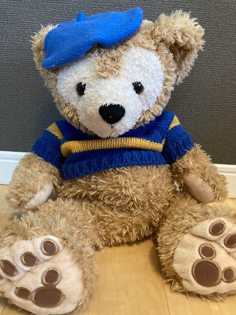 ダッフィ　ベレー帽　セーター