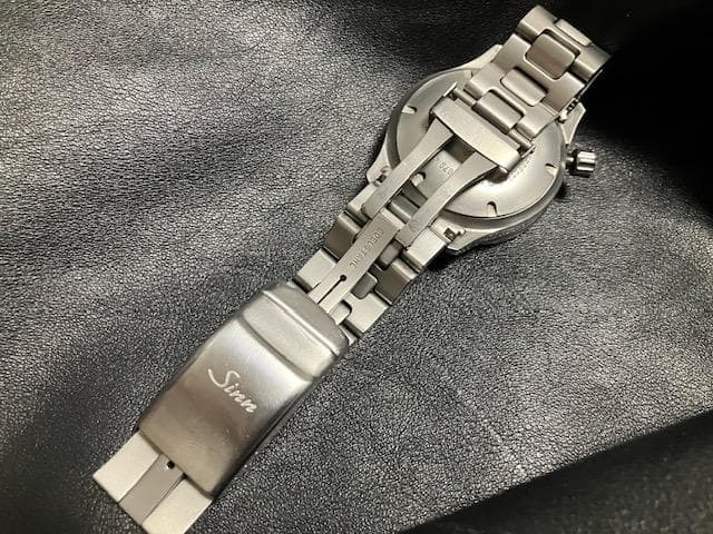 ゆ*マ様 Sinn U1 1010 スチールブレス＋ラバーバンド／初売り大特価