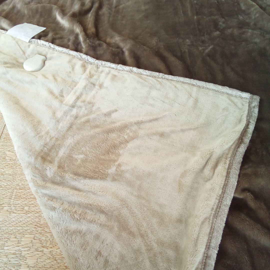 パナソニック　電気かけしき毛布　DB-RM3M　色ブラウン　取り扱い説明書付属