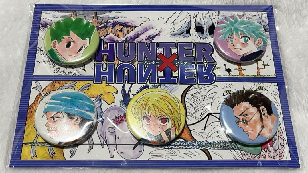 HUNTER×HUNTER ハンターハンター 缶バッジ 缶バッジセット 原作絵