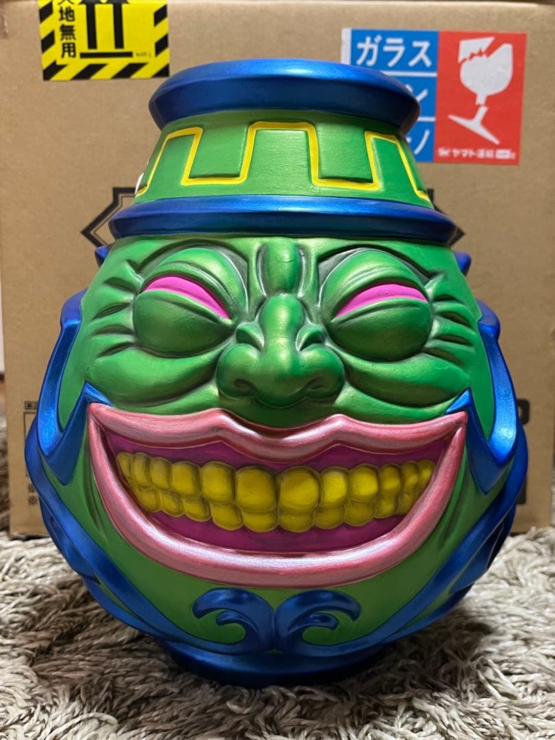 【破損】 遊戯王 強欲な壺 プレミアムバンダイ 陶器
