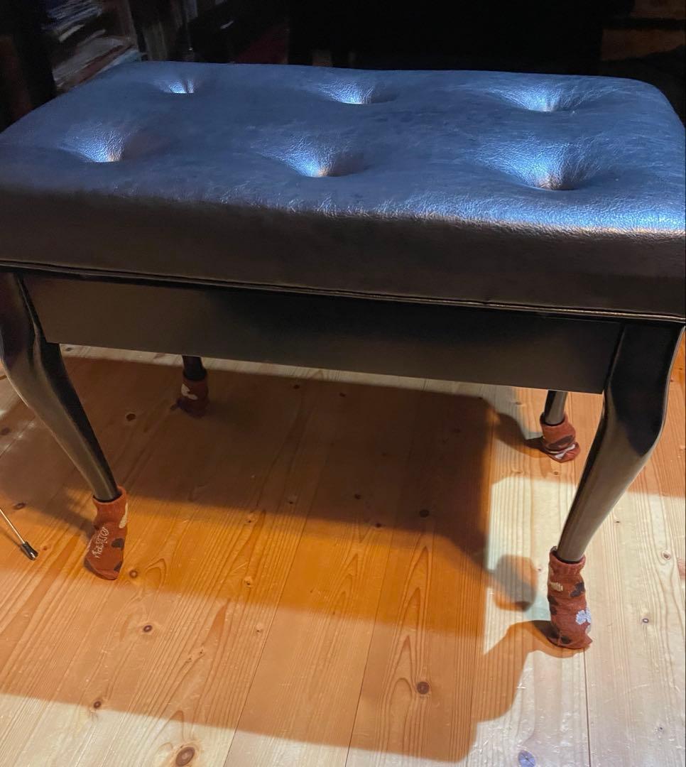 KAWAI ピアノ DS-6Eは猫足の特約店モデル 猫ちゃん椅子付　良品、美品