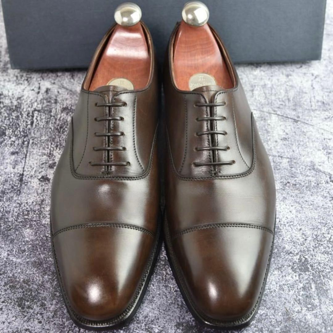 【美品】クロケット&ジョーンズ　オードリー　6D　ダークブラウンアンティーク