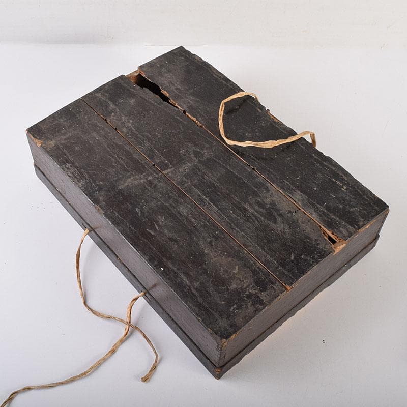 漆塗　金蒔絵　六歌仙　盃　6客　時代箱　二重箱　M　6979