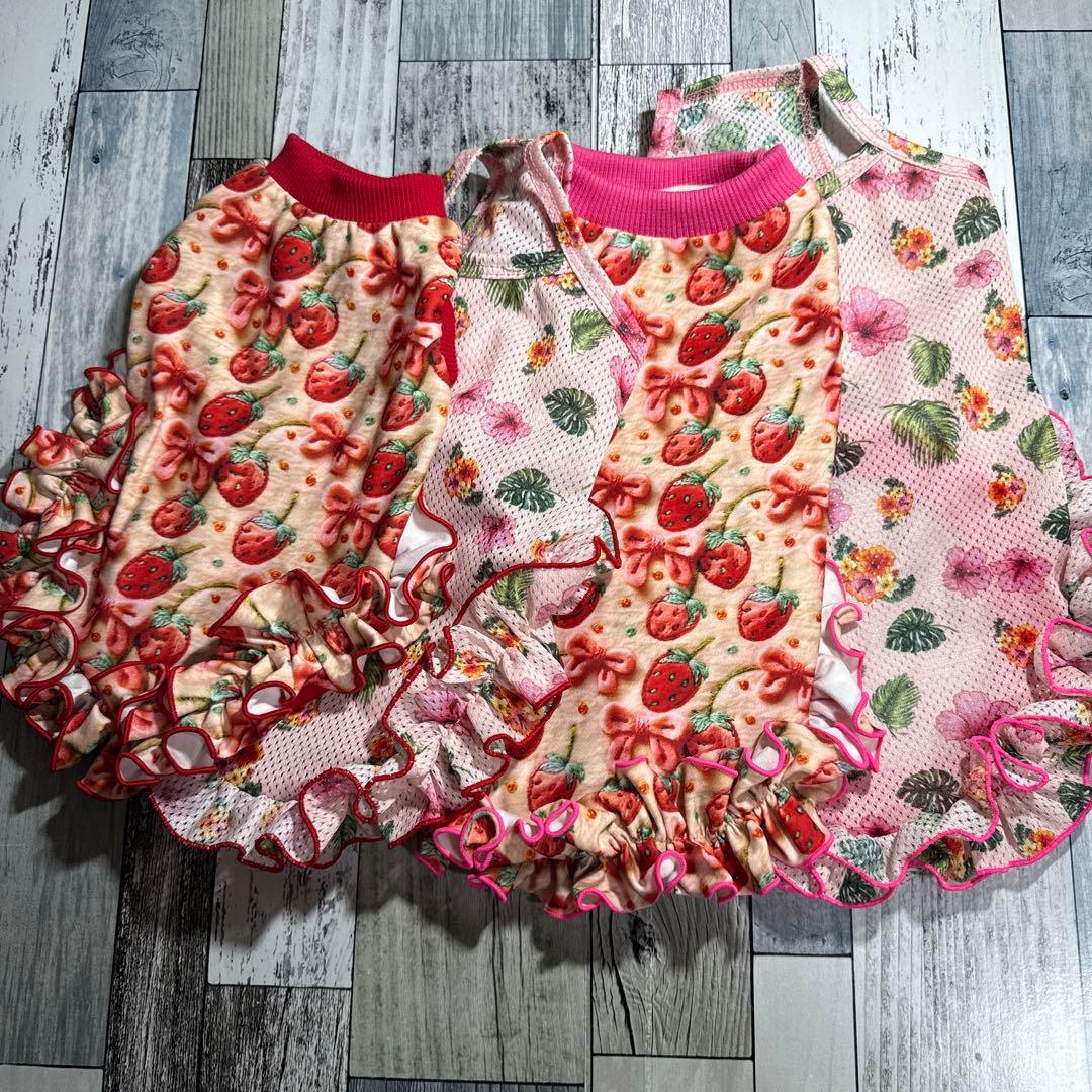 【花】犬服タンクトップ