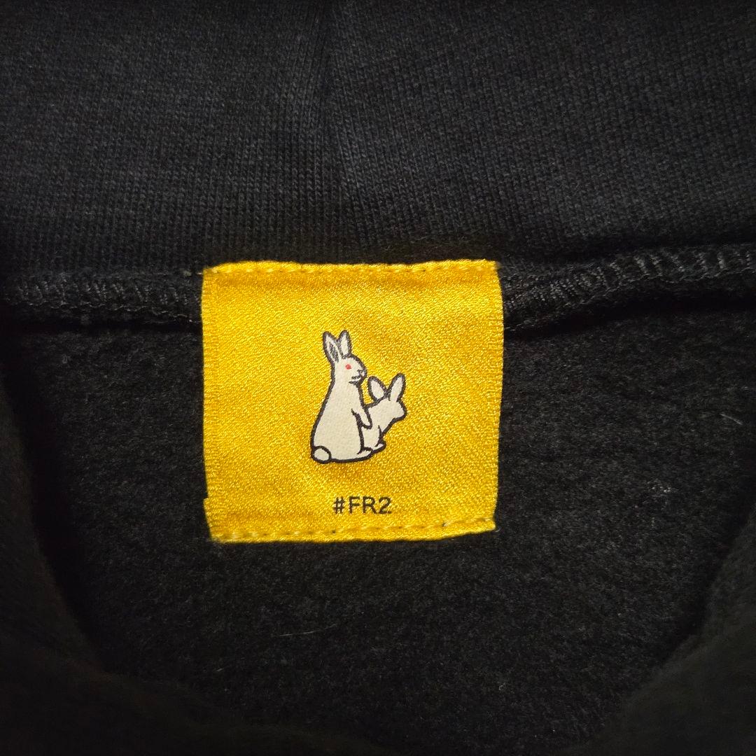 【美品XL】FR2 エフアールツー パーカー 肉厚生地 天使 エンジェル バック