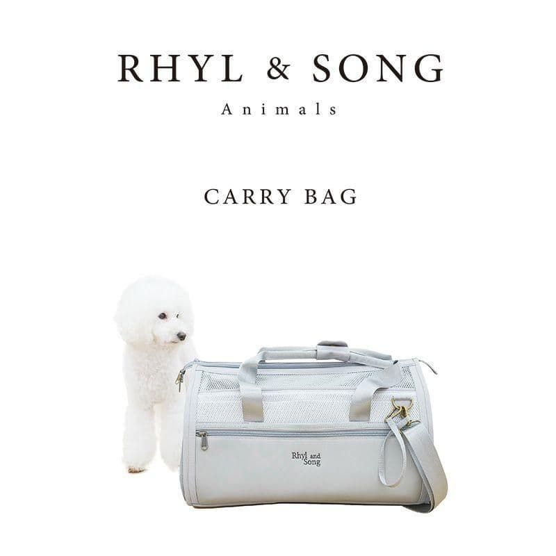 Rhyl & Song グレー キャリーバッグ
