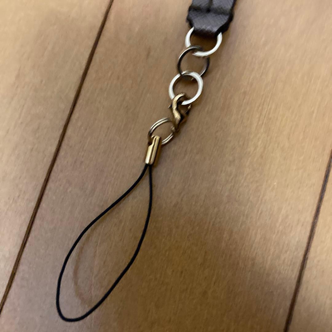 Salvatore Ferragamo ブラウンレザー ストラップ