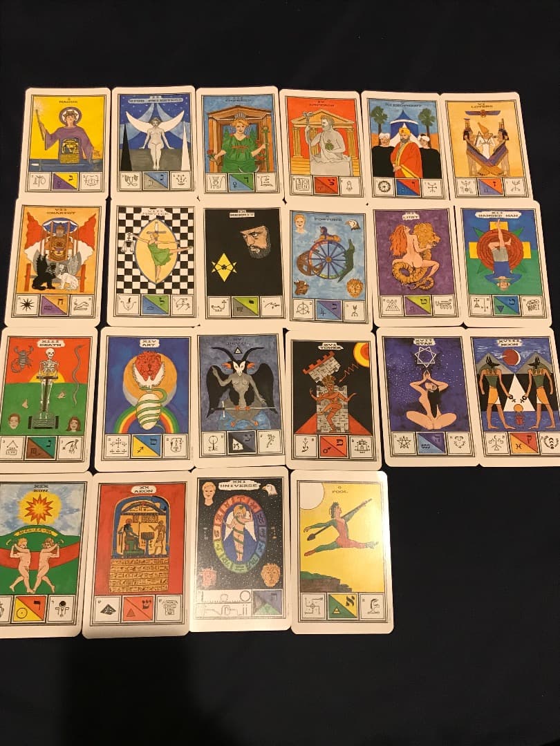 ☆稀少☆ ロン・ミロ・ドゥケットの儀式魔術タロット (上級者向け)