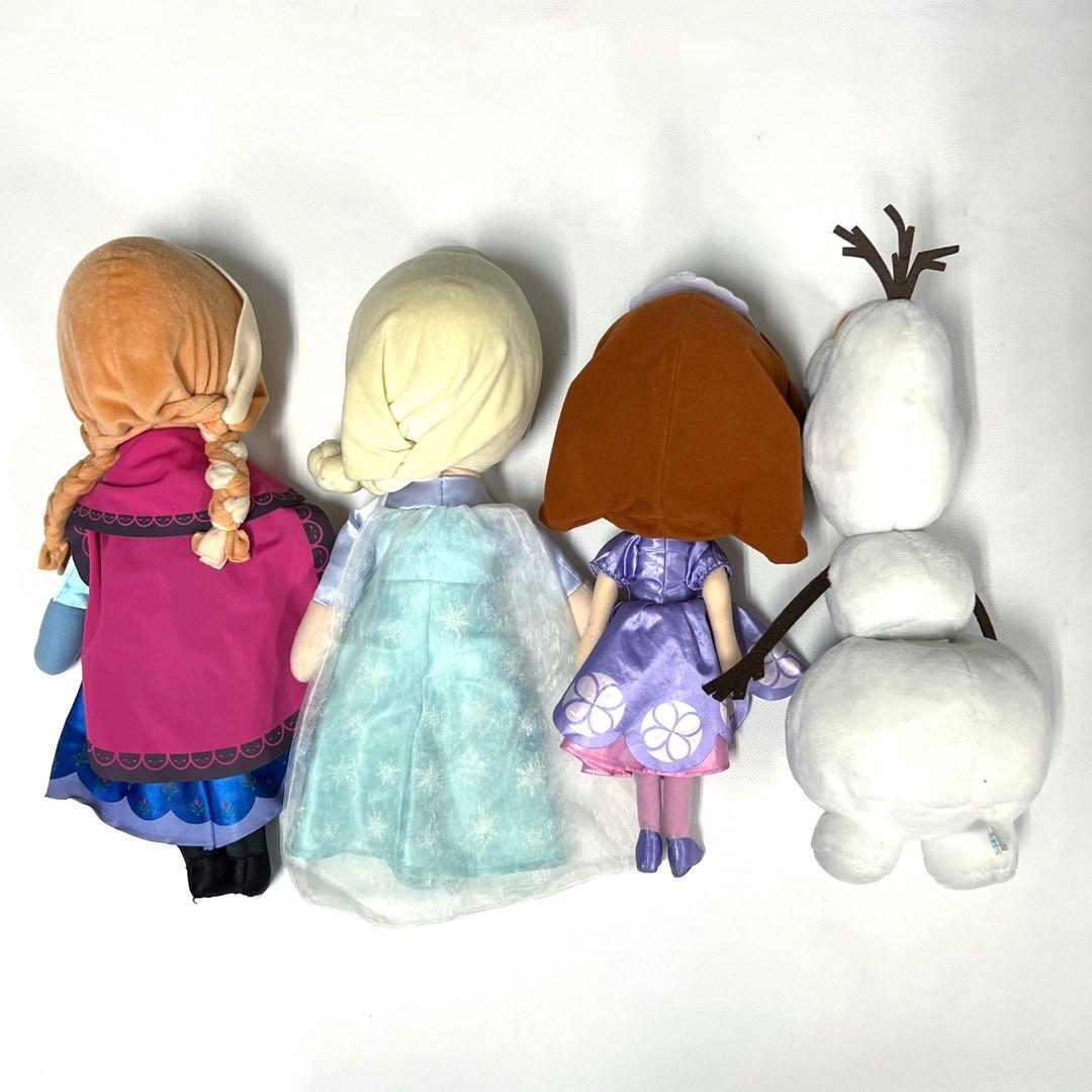 SEGA セガ 非売品 アナと雪の女王 ぬいぐるみ 4体セット