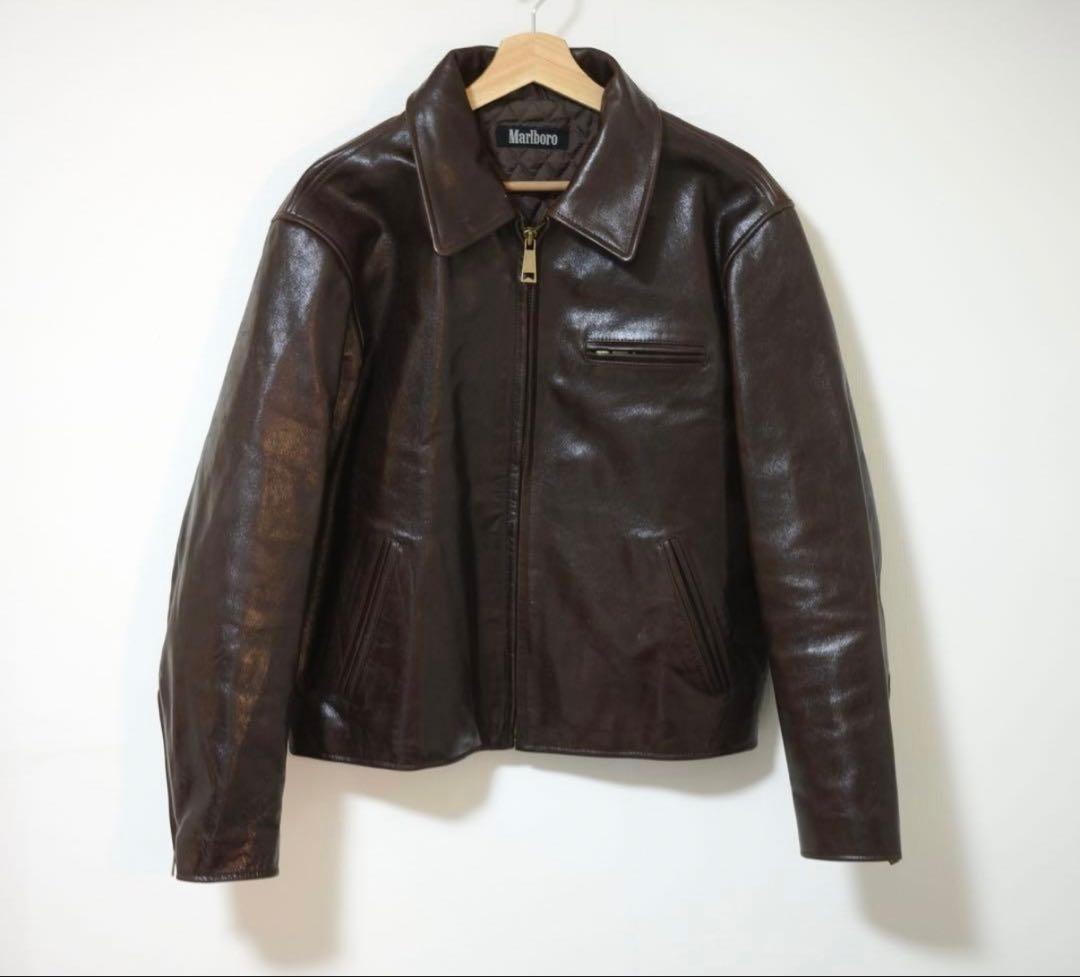 Marlboro leather mini jacket マールボロ