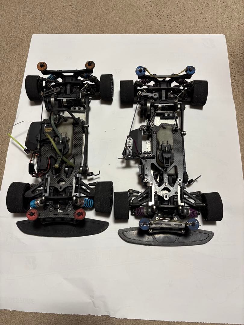 ￼無限￼ MTX4R 2台　ラジコン　1/10 エンジンカー