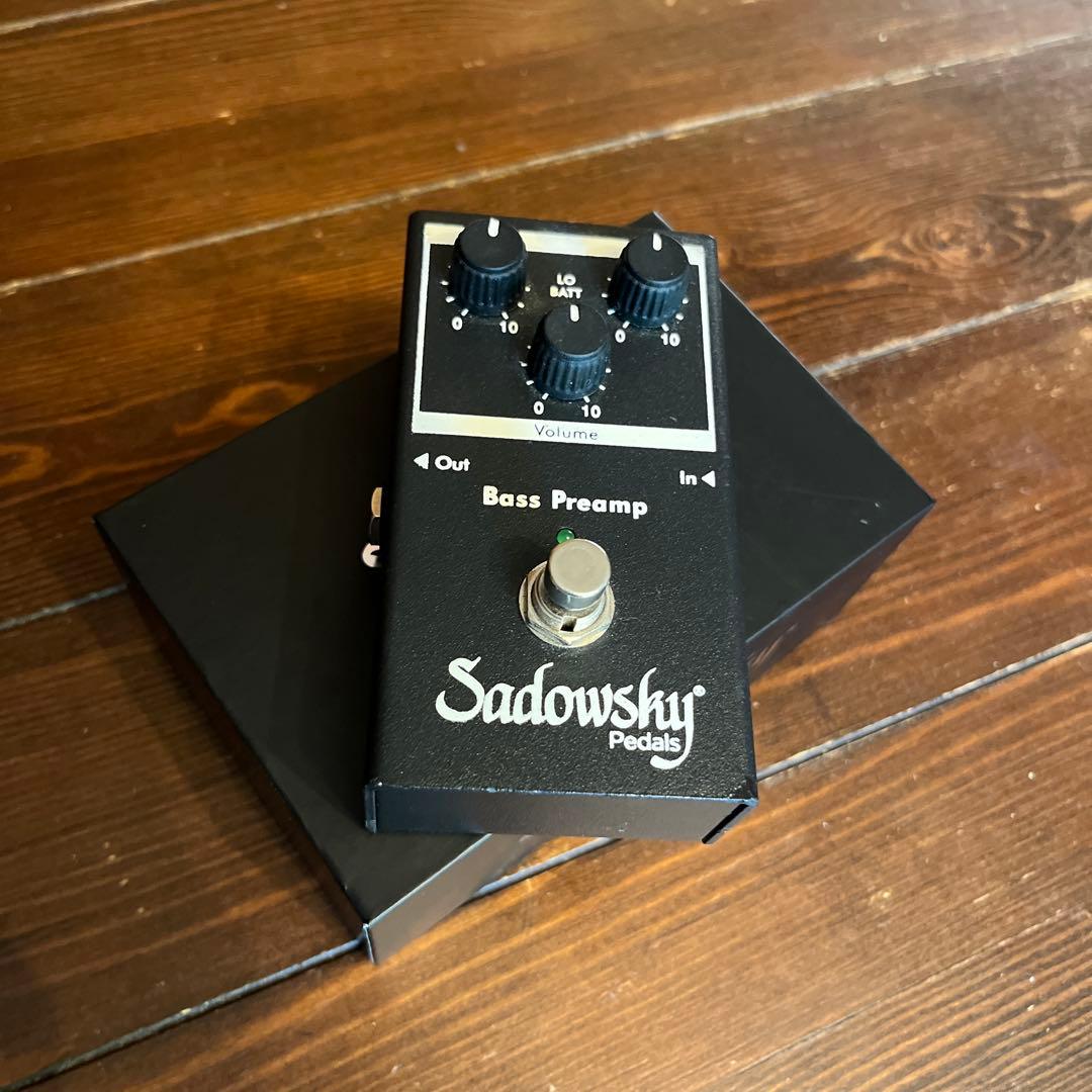 Sadowsky Bass Preamp SBP-2 ベースプリアンプ