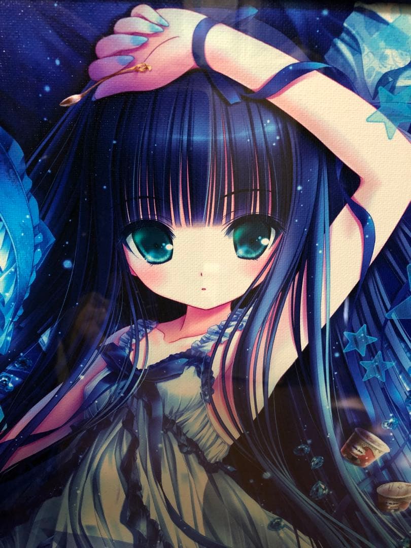 版画 てぃんくる アールビバン BLU CIELO STELLATO