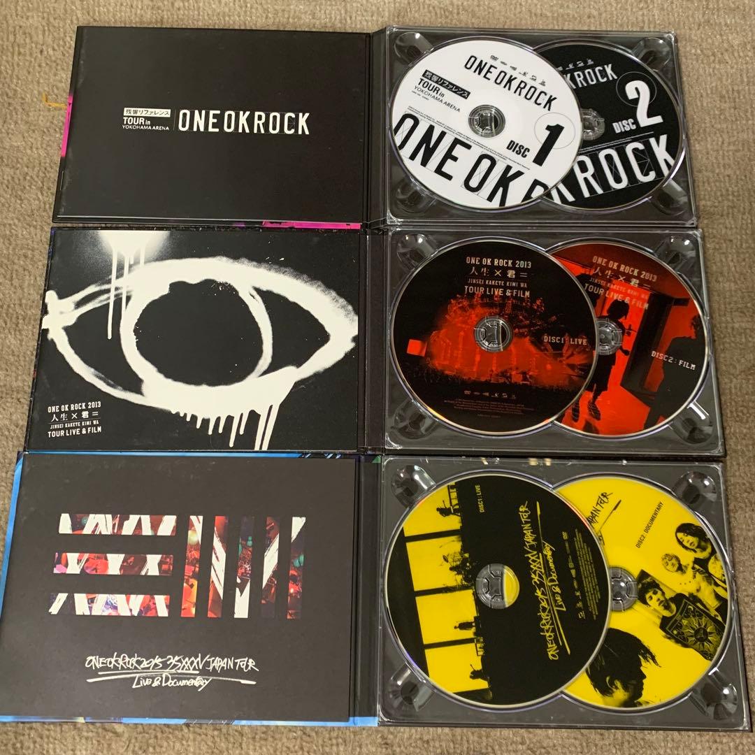 ONE OK ROCK　DVD　まとめ売り