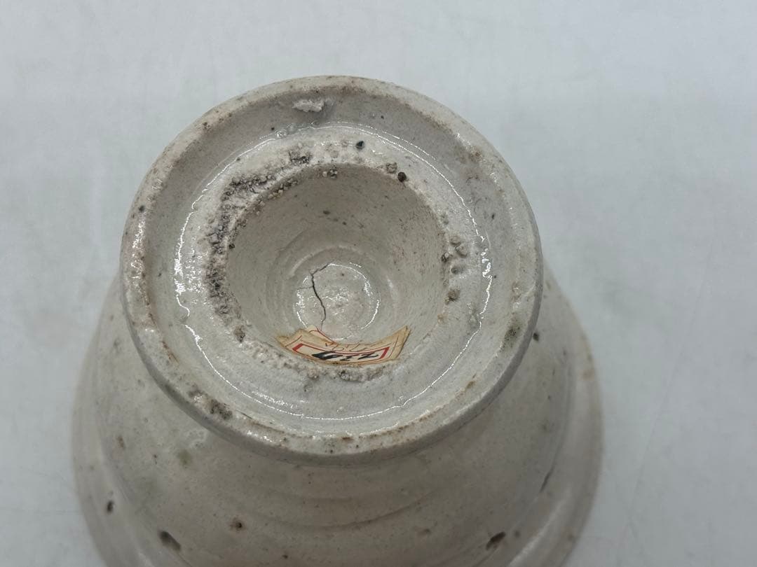 李朝　白磁　透かし彫香炉　アンティーク　送料込み251224