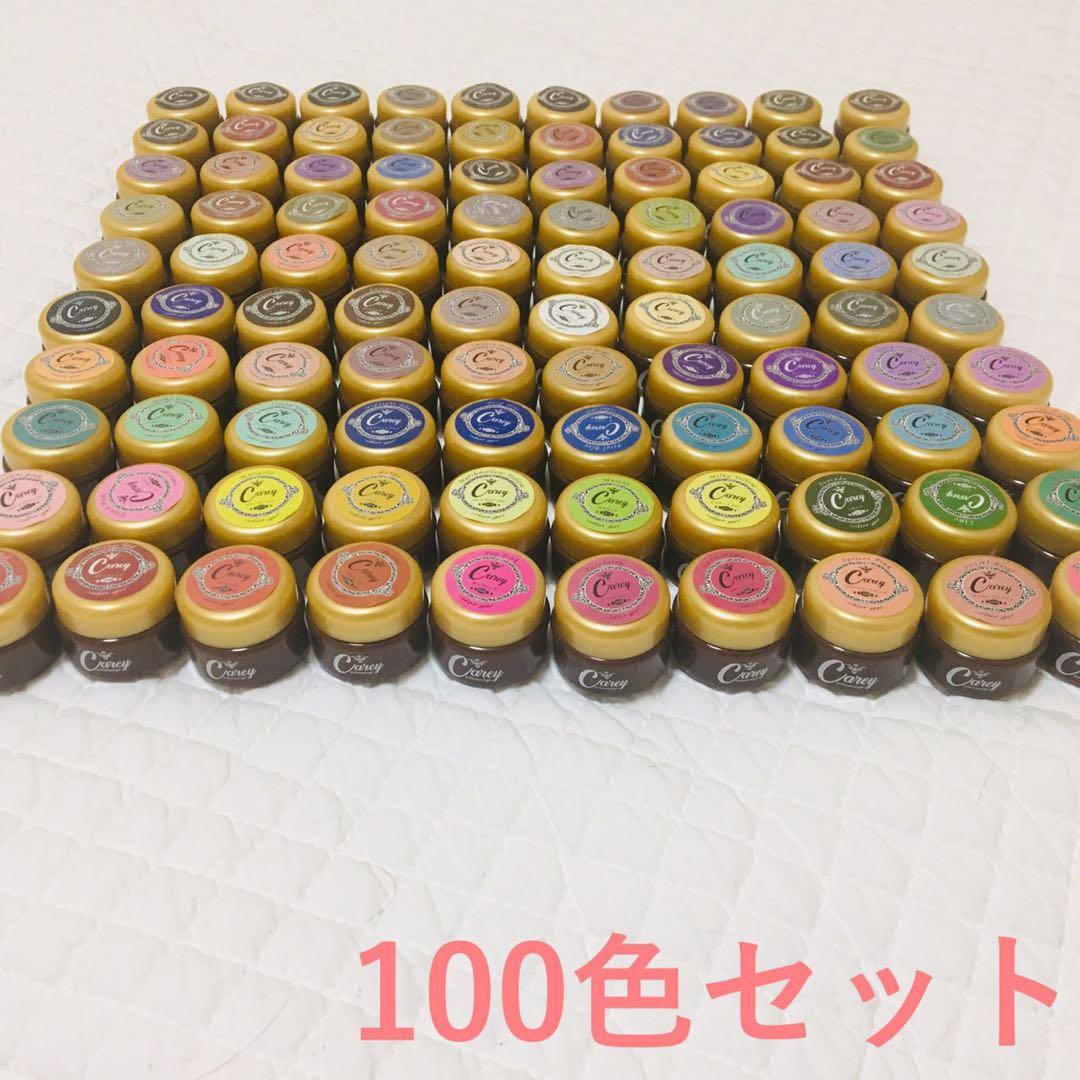 Careyカラージェル100色セット ジェルネイル まとめ売り