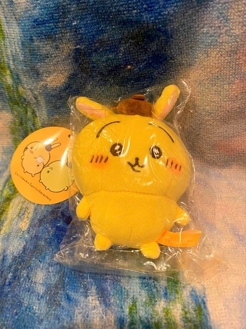 ちいかわサンリオコラボ　ぷちミニマスコット うさぎ×ポムポムプリン