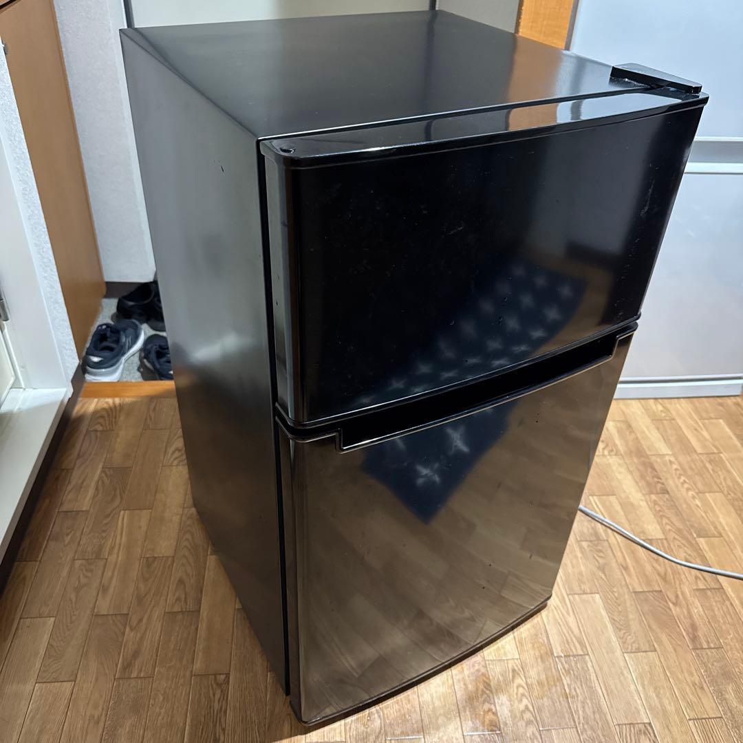 ハイアール冷蔵庫 BR-B5A ブラック 85L 2024年製