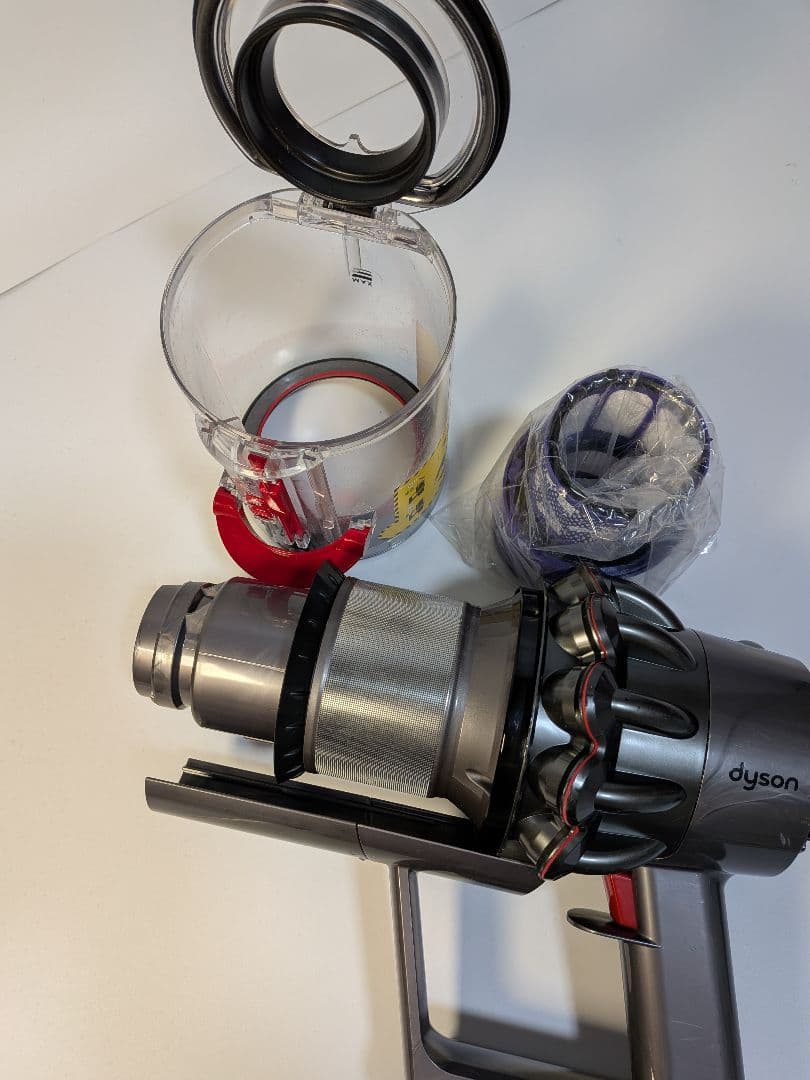 be587　63分　ダイソン　コードレス　SV12　稼働品　分解洗浄済　動作保証