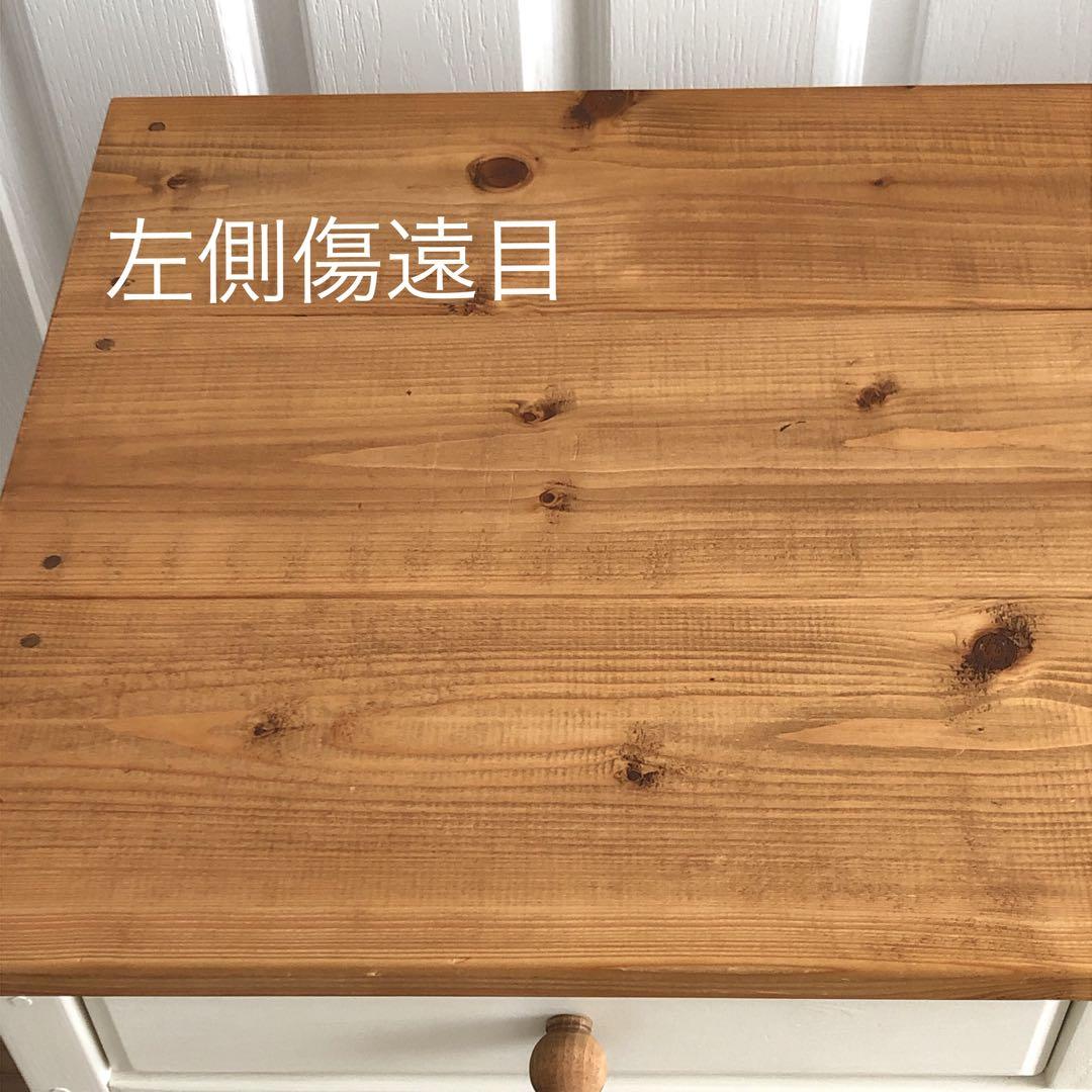 ハンドメイド　ナチュラル　デスク　机　木製　ホワイト　インテリア　勉強机　学習机