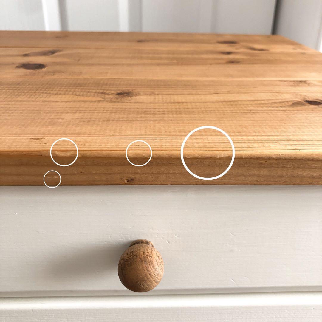 ハンドメイド　ナチュラル　デスク　机　木製　ホワイト　インテリア　勉強机　学習机