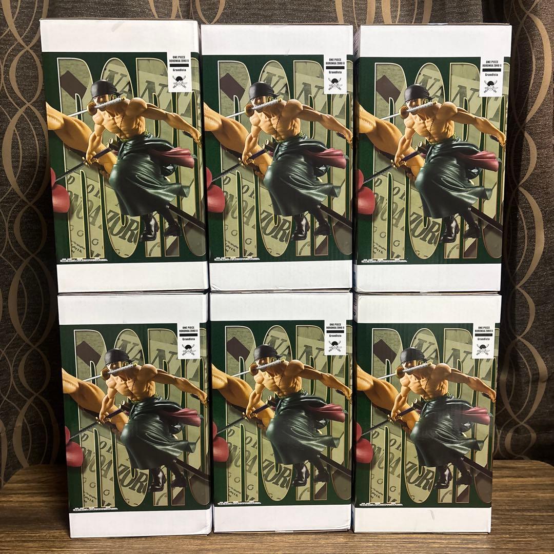 ワンピース Grandista グランディスタ ロロノア ゾロ フィギュア 6個