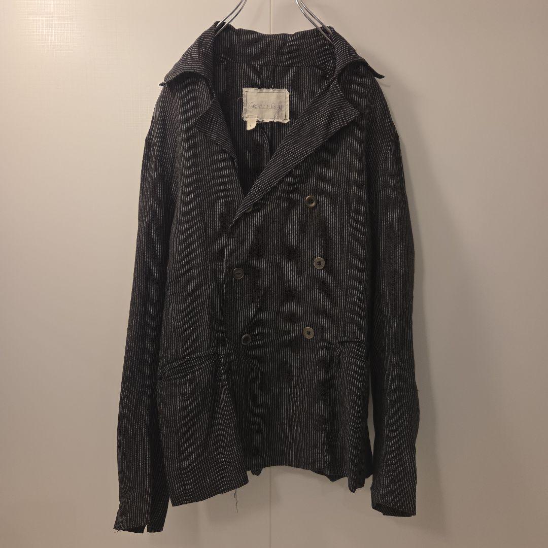 GREG LAUREN The DB DICKENS リネンジャケット 1 黒