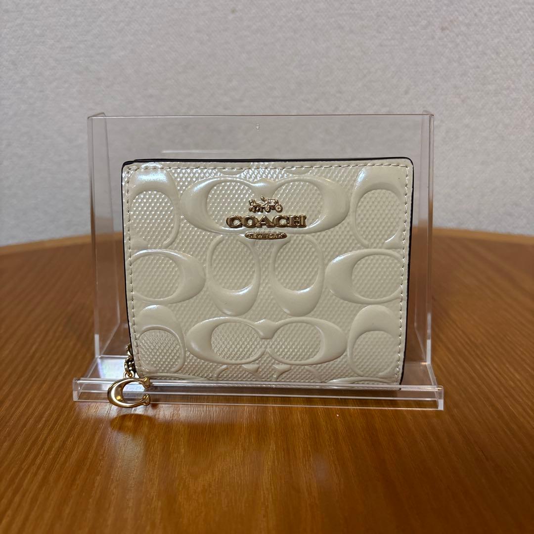 コーチ　二つ折り　財布