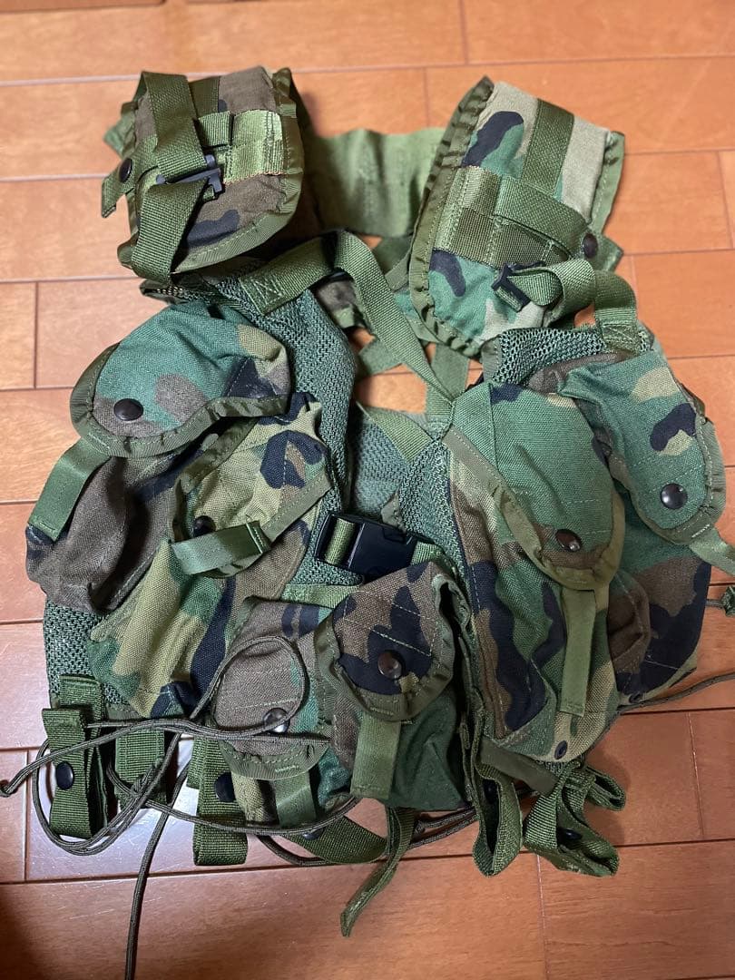 実物　米軍　タクティカルベストVEST ENHANCED TACTICAL
