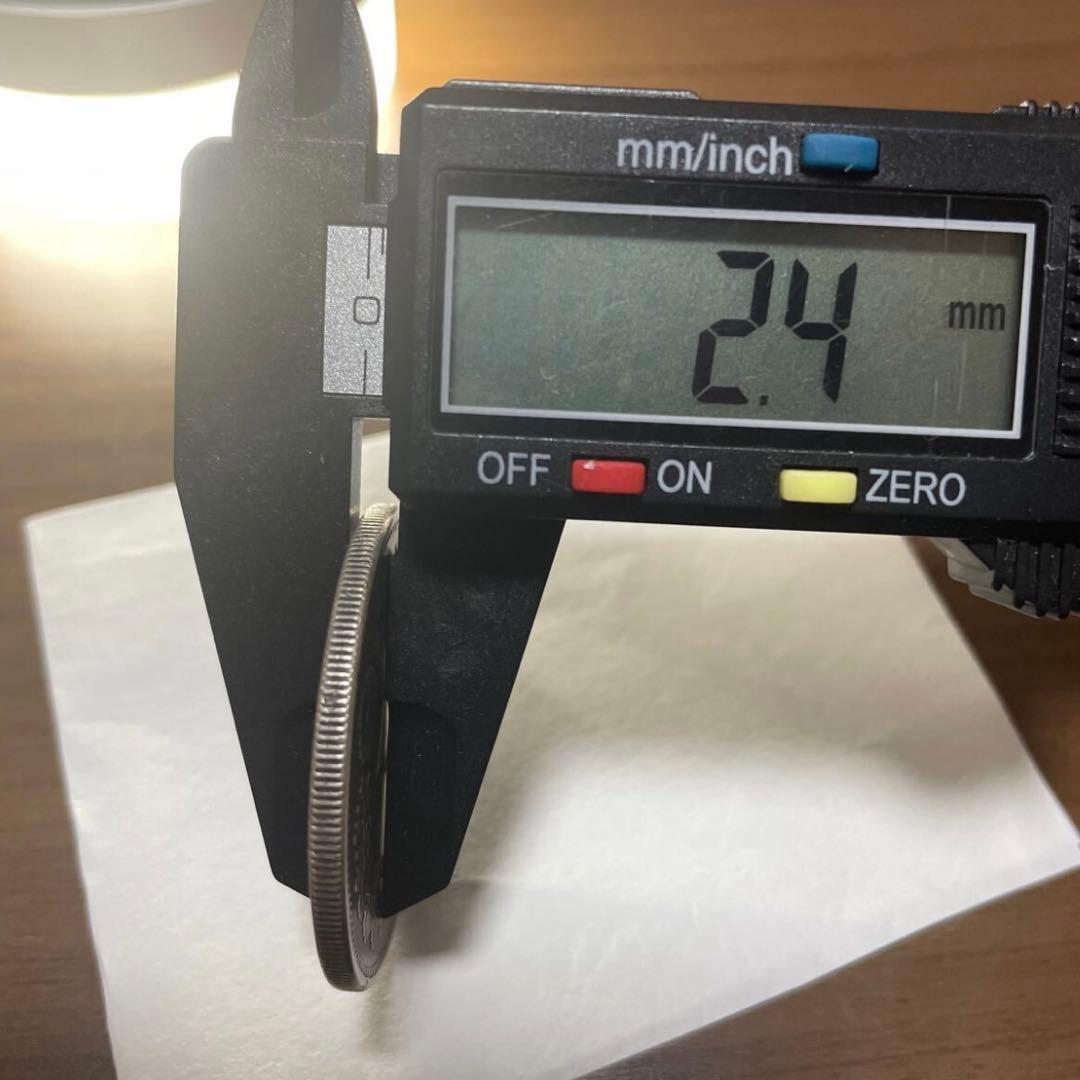 大型 明治18年 一圓銀貨 古銭 銀貨 日本古銭 硬貨 貨幣 プルーフ