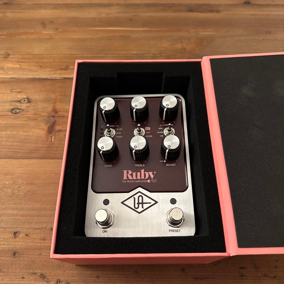 試奏のみ UAFX Ruby Top Boost Amplifier ‘63