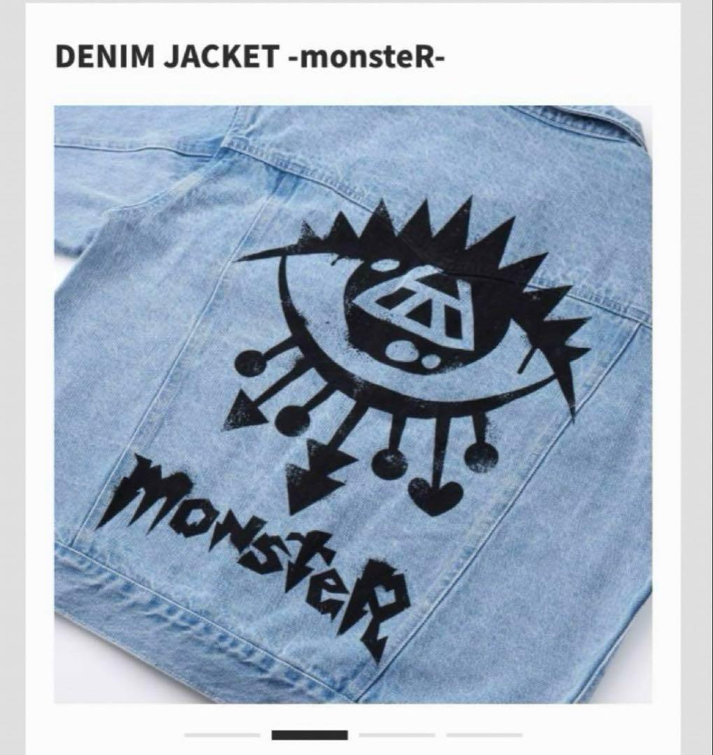 ［新品］倖田來未 モンスターデニムジャケット（Sサイズ）