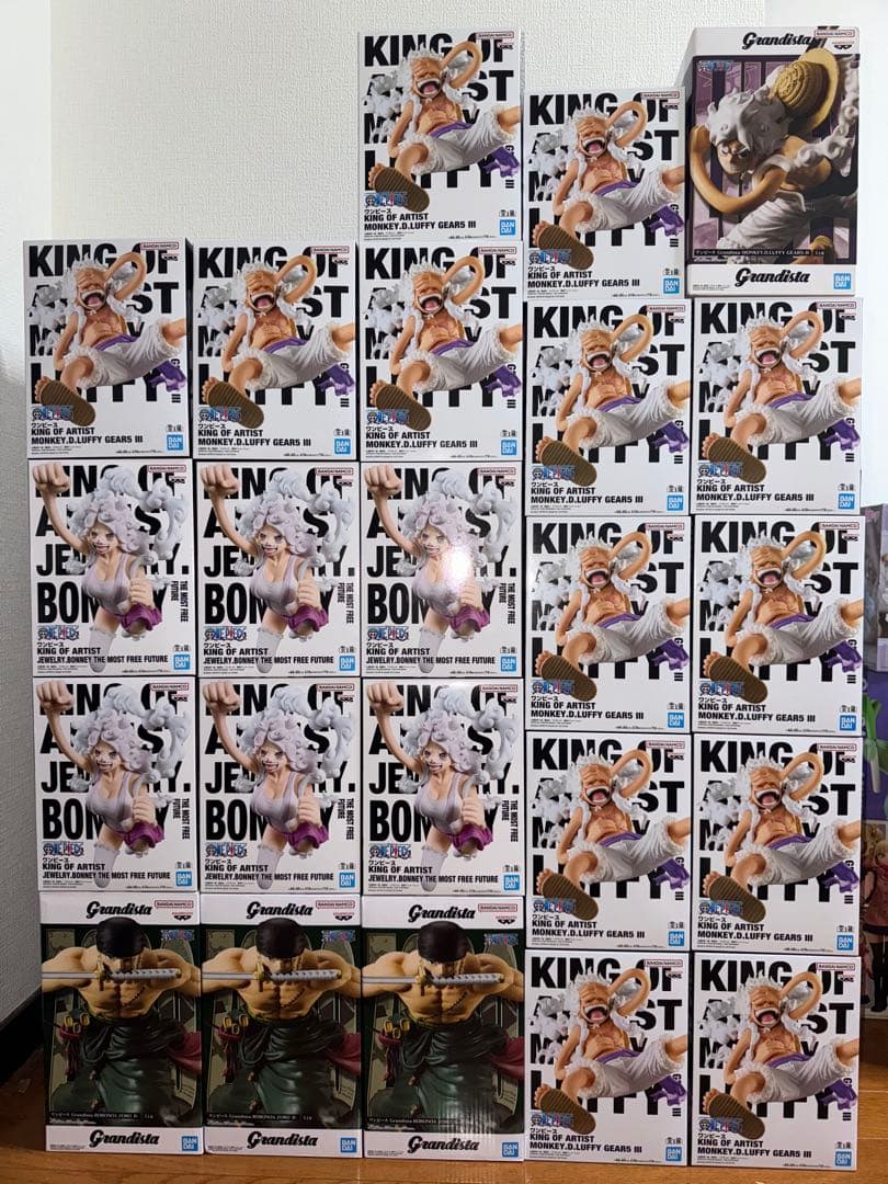 ワンピース　ルフィー ボニー ニカ ゾロ　23個まとめ売り